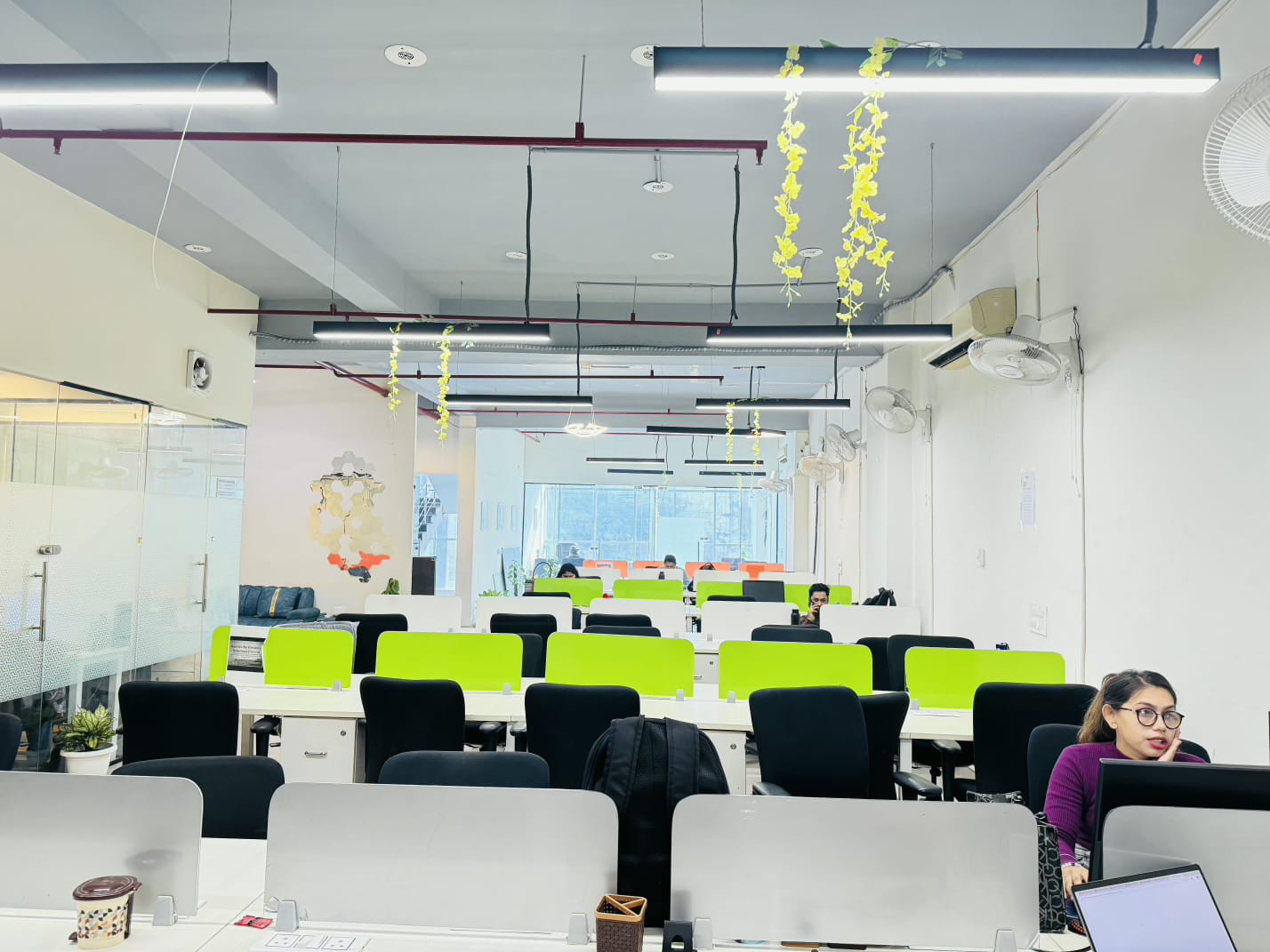 Collaborative workspace at Click Office