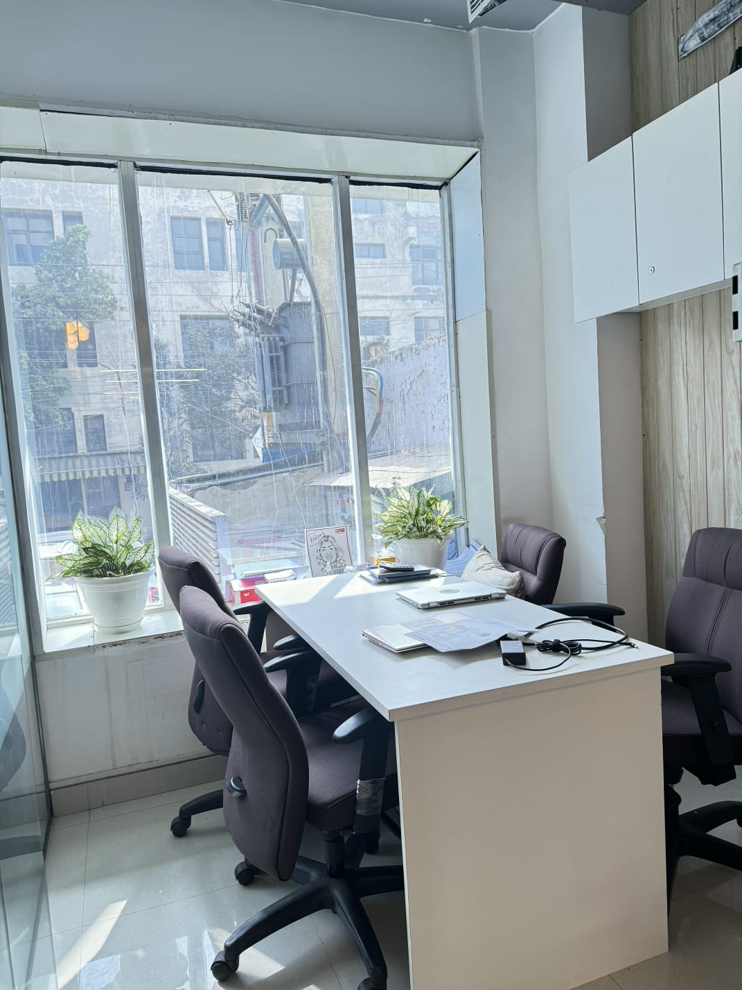 Open floor workspace at Click Office